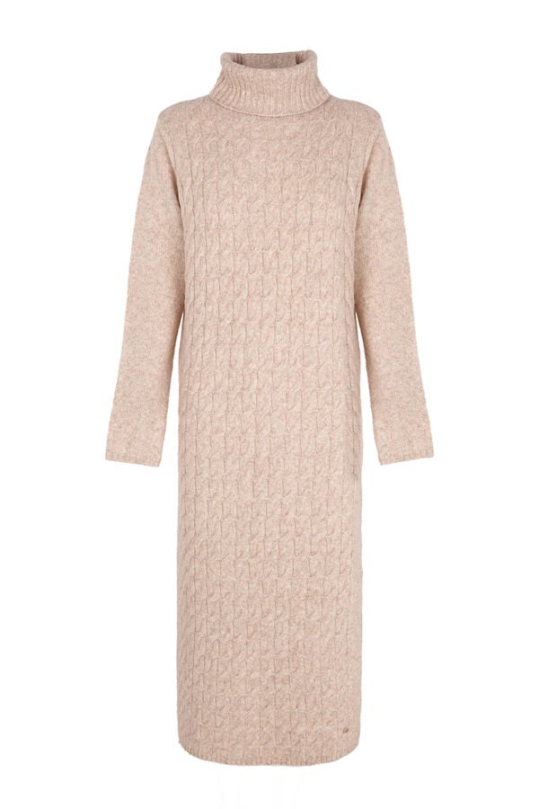 Pedro del Hierro Vestido de punto ochos centrales Gris