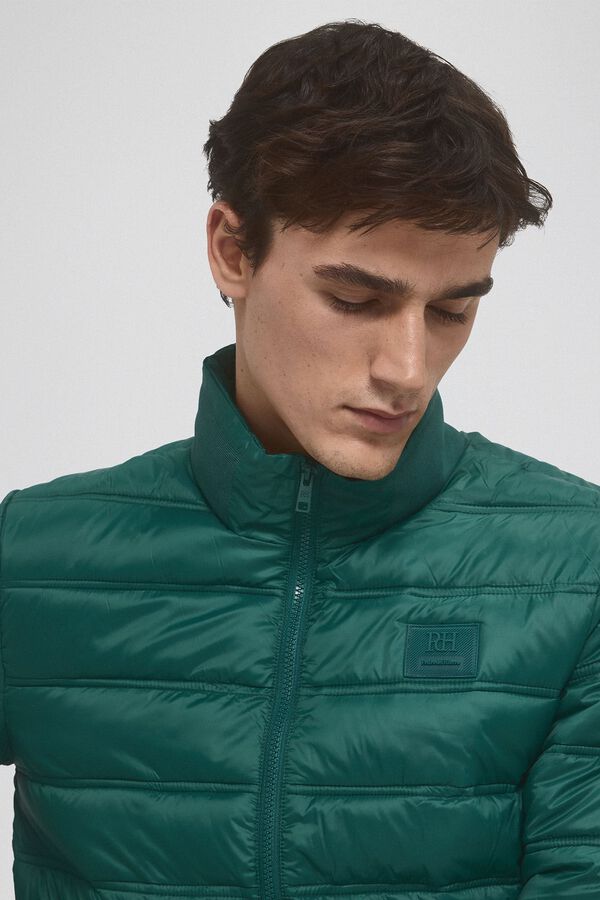 Pedro del Hierro Blus&atilde;o ultraleve imperme&aacute;vel Verde