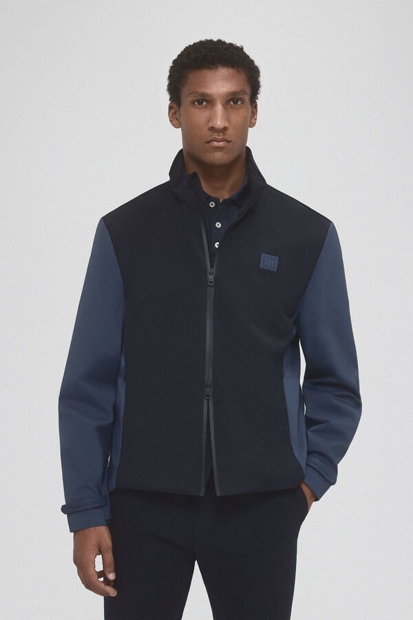 Pedro del Hierro Cortavientos bicolor golf Azul