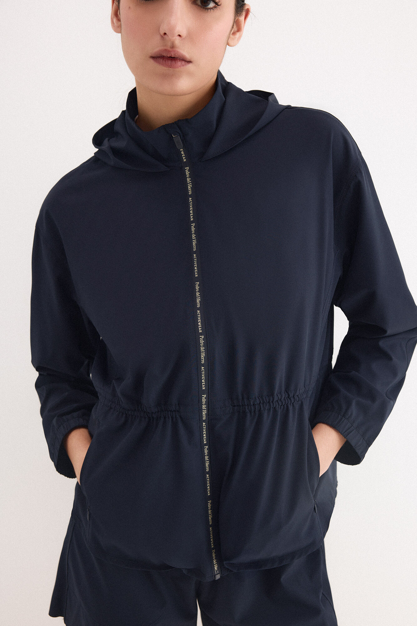 Pedro del Hierro Sudadera tejido t&eacute;cnico peplum