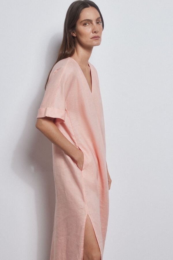 Pedro del Hierro Tunica lino Rojo