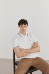 Pedro del Hierro Polo tips Blanco