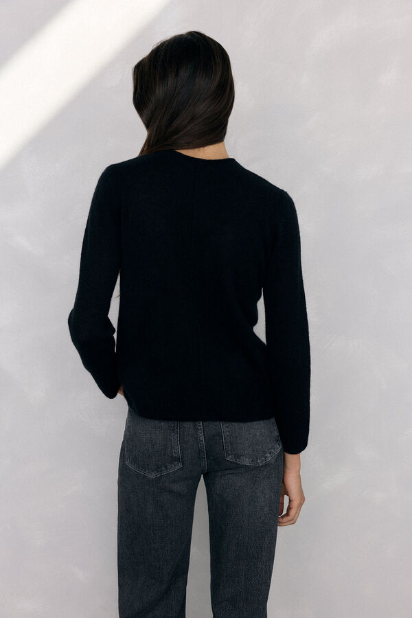 Pedro del Hierro Camisola cashmere Preto