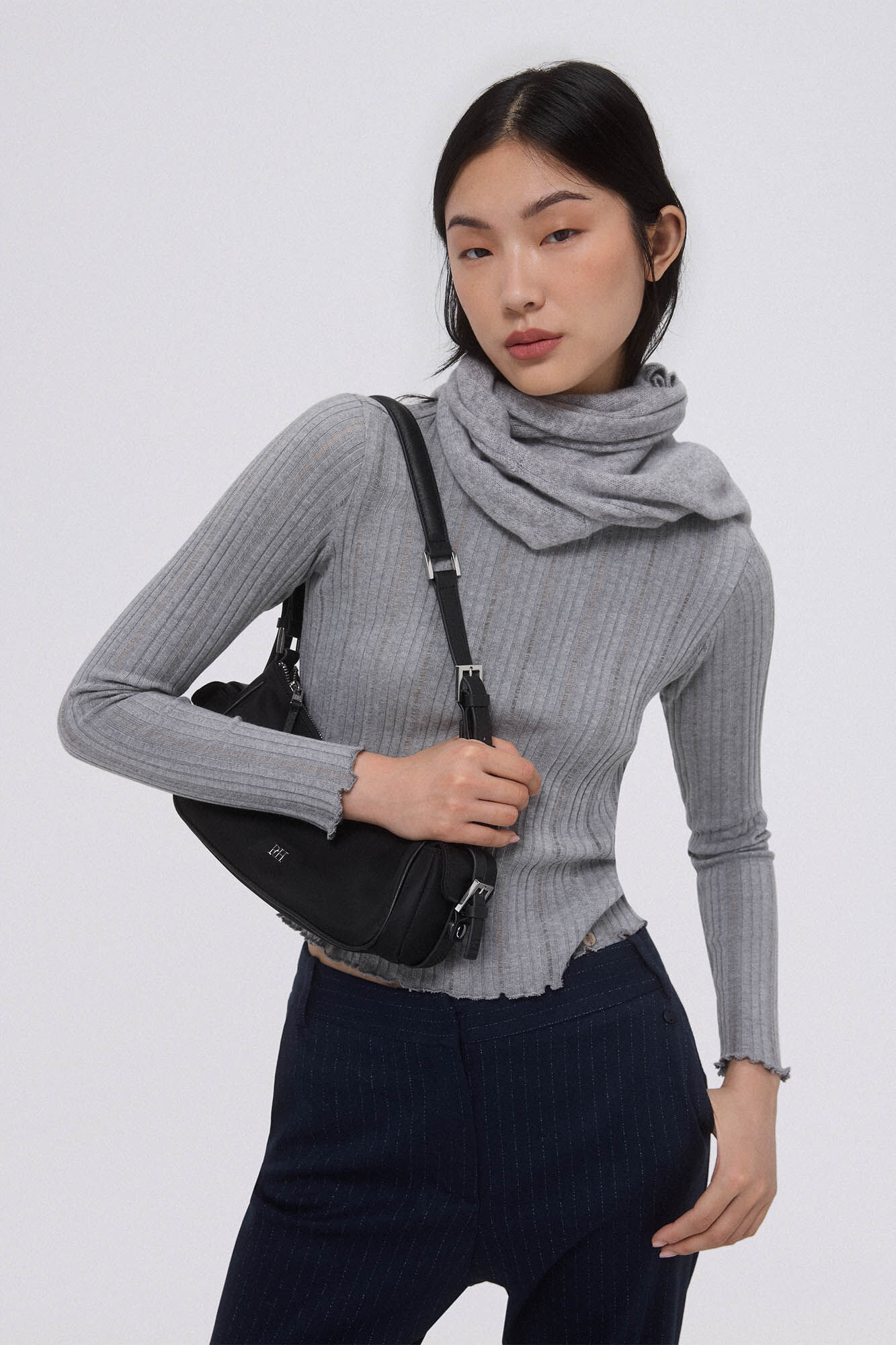 Pedro del Hierro Camiseta manga comprida canelada