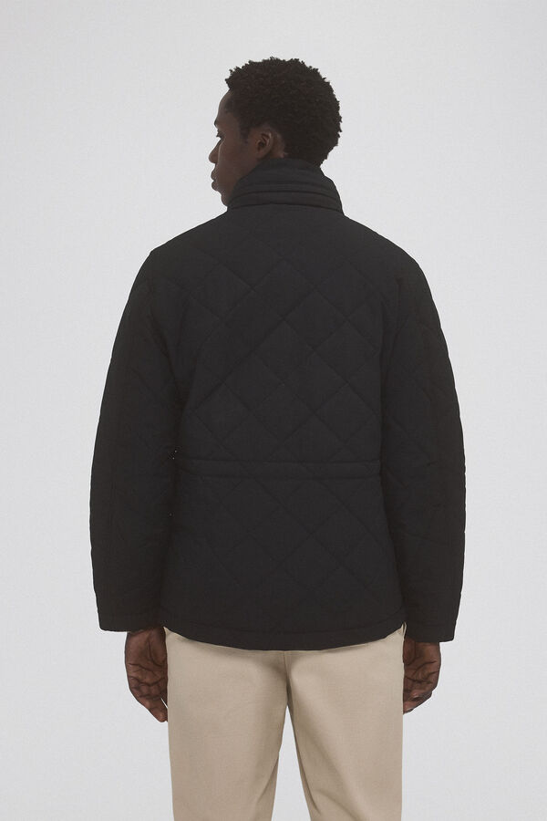 Pedro del Hierro Casaco acolchoado Preto