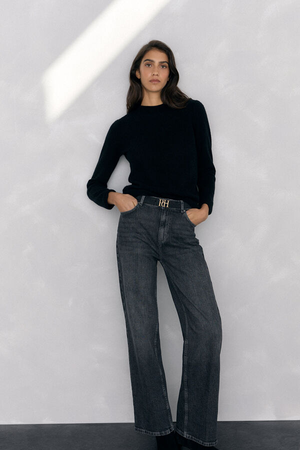 Pedro del Hierro Camisola cashmere Preto