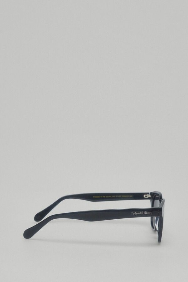 Pedro del Hierro Gafas pasta redonda Negro