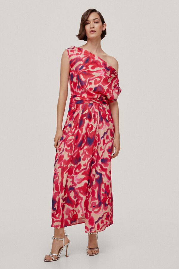 TFP by Tamara Falc&oacute; LUCIA. Top asimetrico P&uacute;rpura