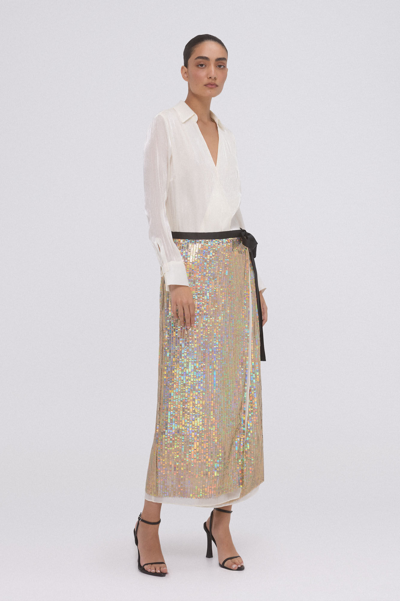 Pedro del Hierro Falda lentejuelas