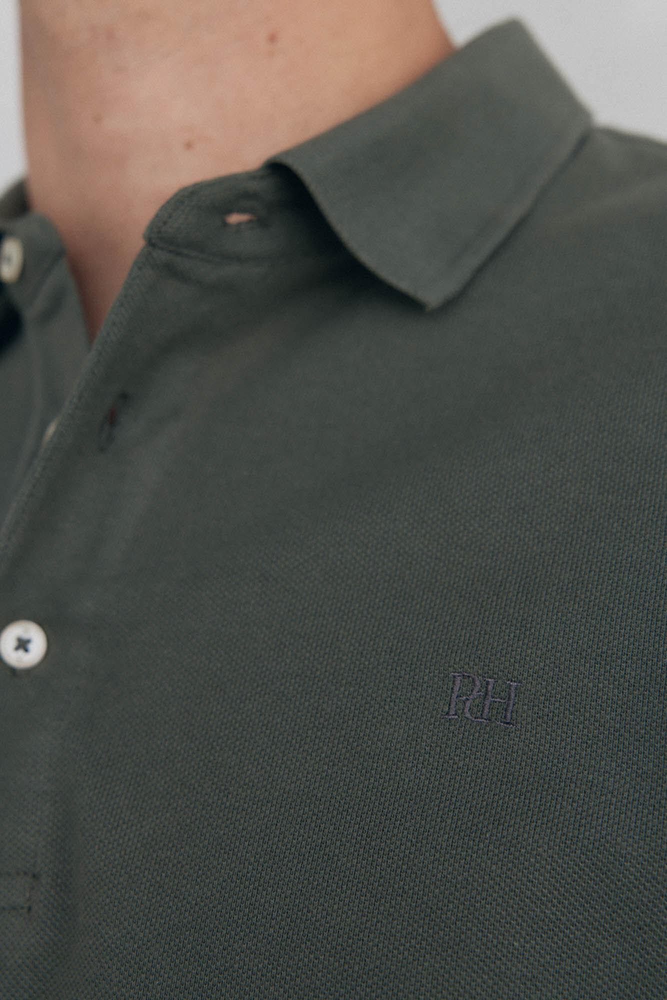 Pedro del Hierro Polo b&aacute;sico manga larga