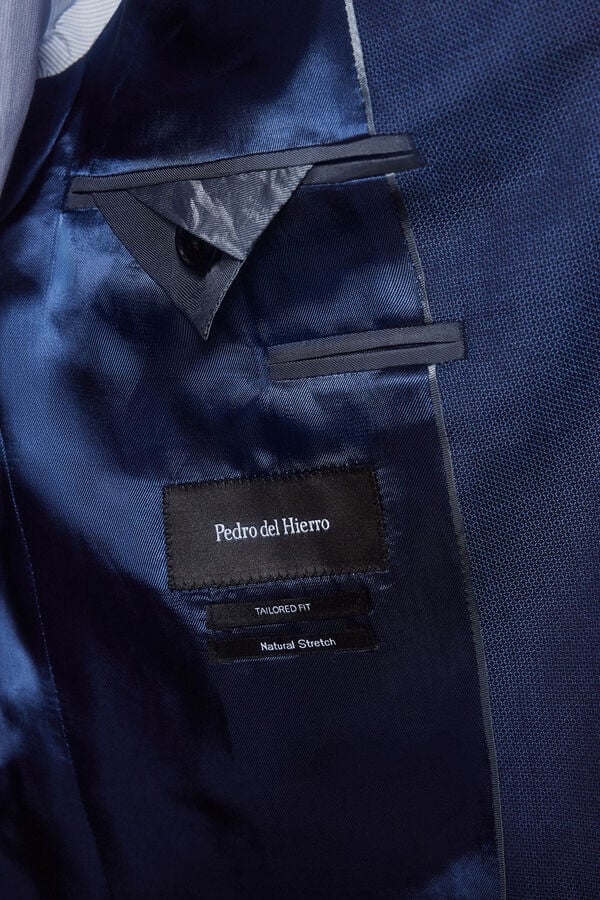 Pedro del Hierro Blazer azul tailored fit Azul