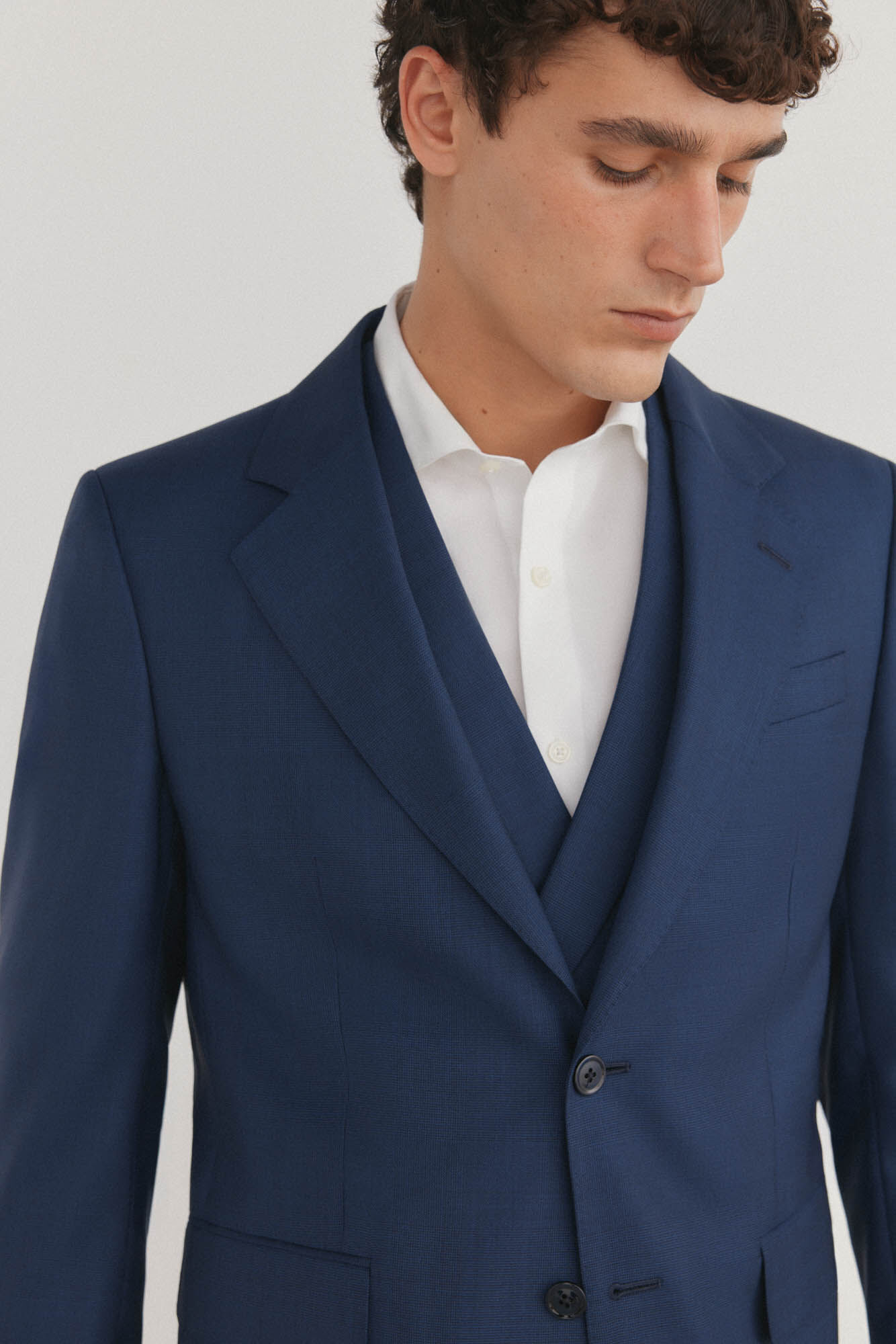 Pedro del Hierro Americana cuadros slim fit