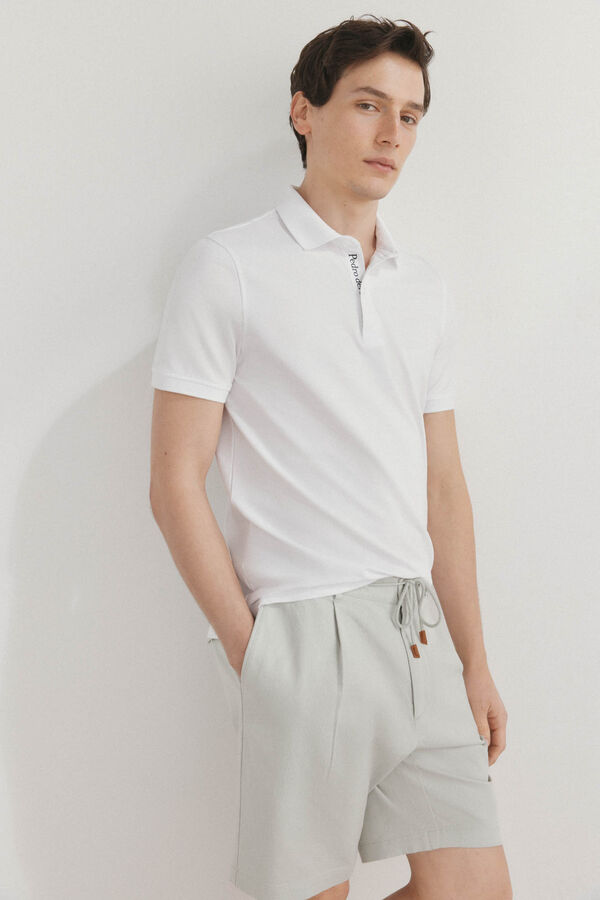 Pedro del Hierro P&oacute;lo t&eacute;cnico Branco