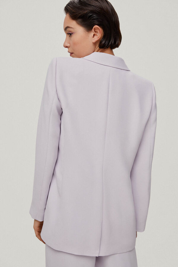 TFP by Tamara Falcó Amparo Blazer cuello solapa Morado