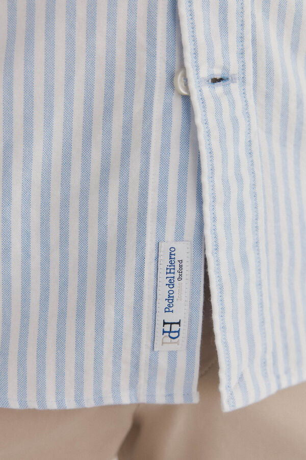 Pedro del Hierro Camisa iconic oxford raya candela Azul