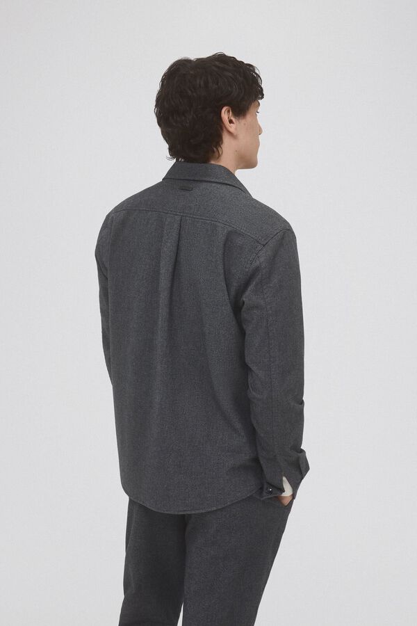 Pedro del Hierro Camiseta lisa coordenada Cizento