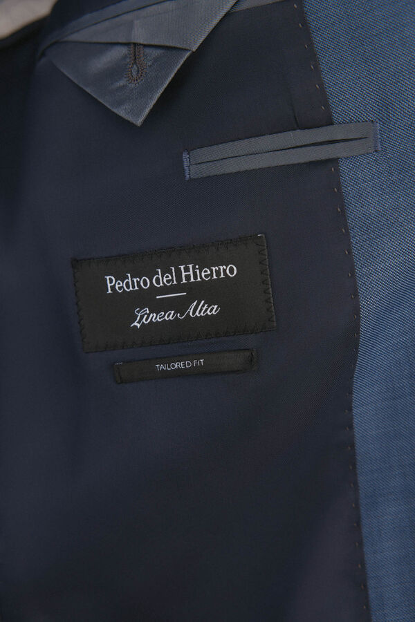 Pedro del Hierro Blazer sob medida Azul