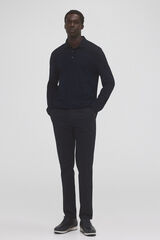 Pedro del Hierro Pantal&oacute;n chino estampado premium flex slim fit Azul