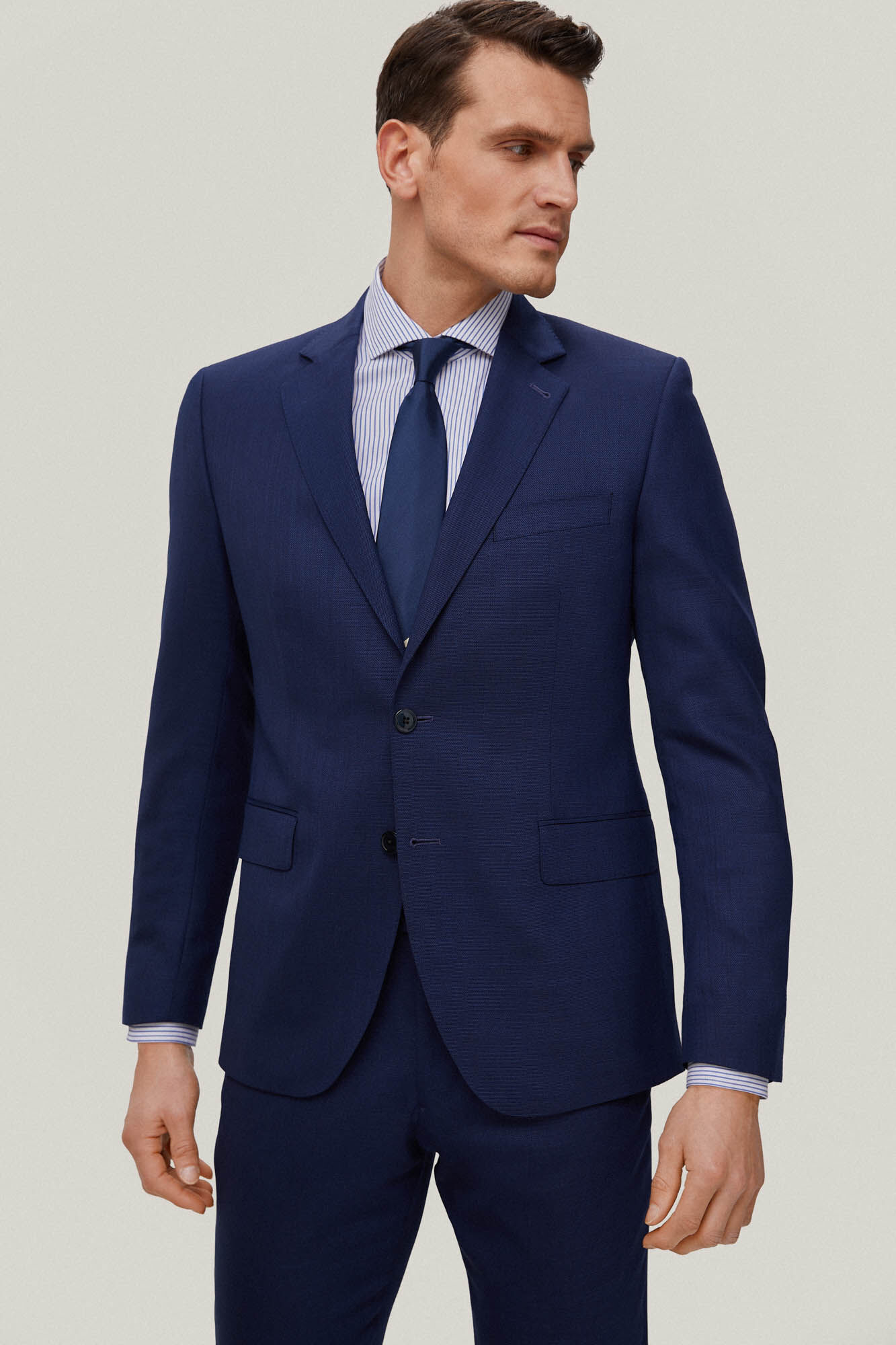 Pedro del Hierro Blazer azul tailored