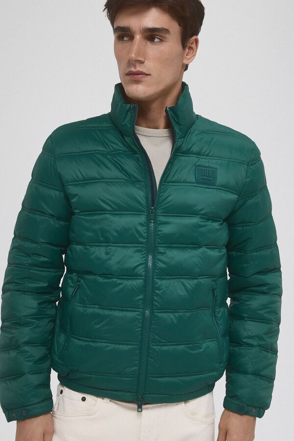 Pedro del Hierro Blus&atilde;o ultraleve imperme&aacute;vel Verde