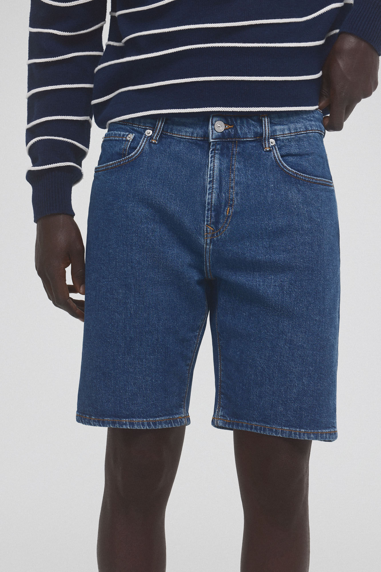 Pedro del Hierro Bermuda vaquera super ligera