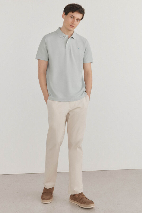 Pedro del Hierro Polo b&aacute;sico piqu&eacute; Verde