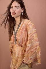 Slowlove Blusa fluida estampada Multicolorido
