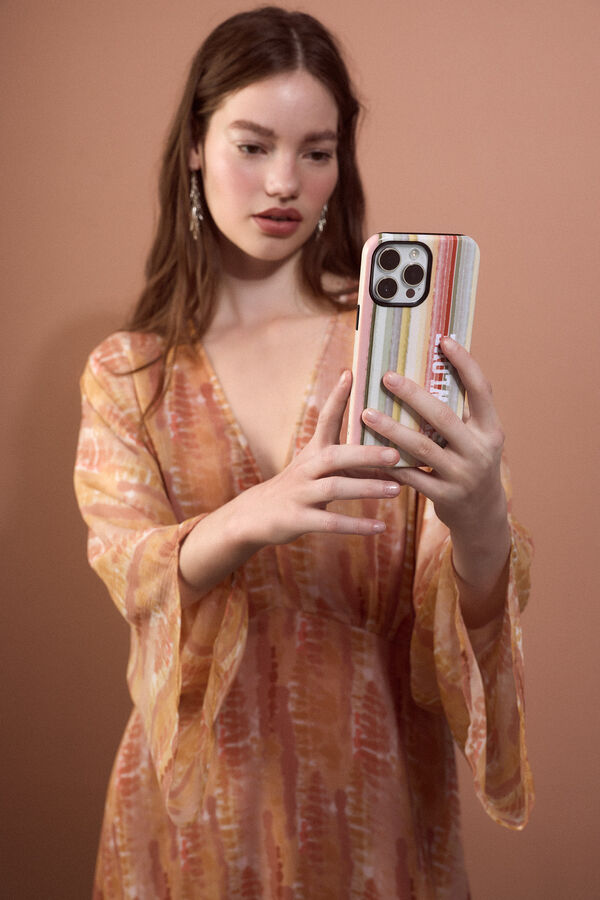 Slowlove Blusa fluida estampada Multicolorido