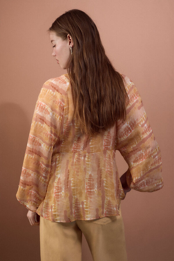 Slowlove Blusa fluida estampada Multicolorido