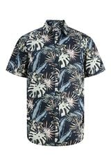 Jack & Jones Camisa regular fit estampada preto