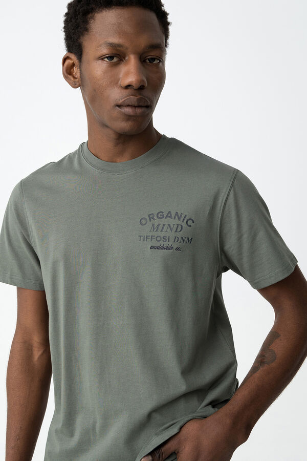 Tiffosi T-shirt Estampada verde