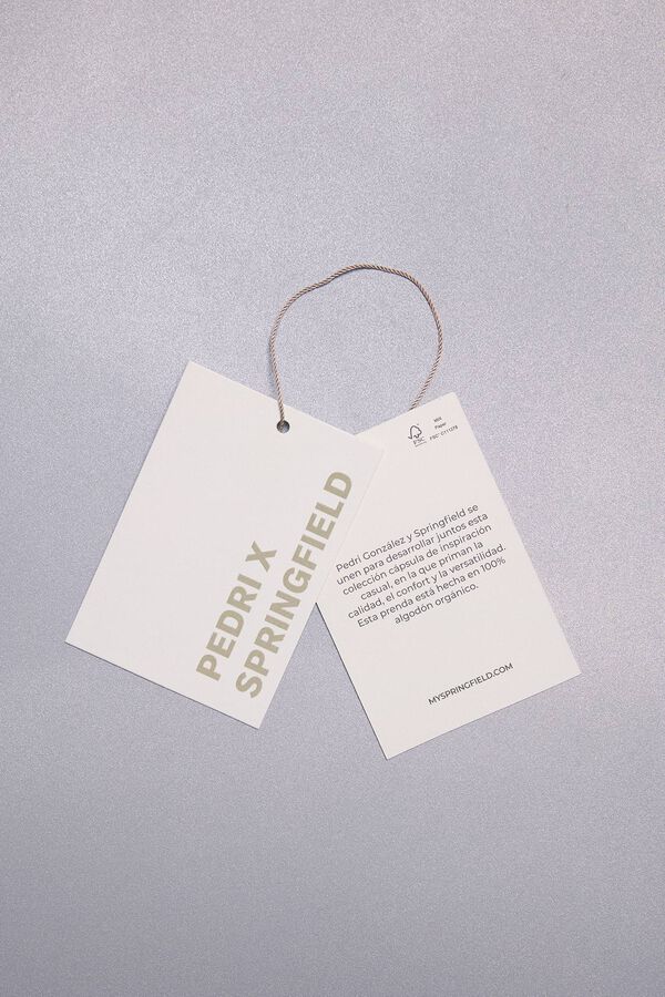 Springfield Camisa Pedri x Springfield foto blanco