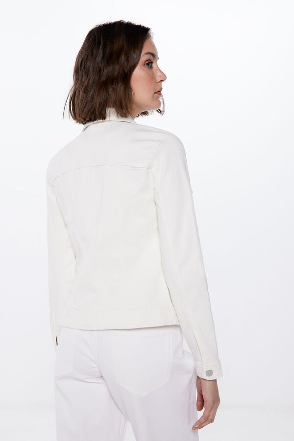 Springfield Blus&atilde;o ganga cor branco