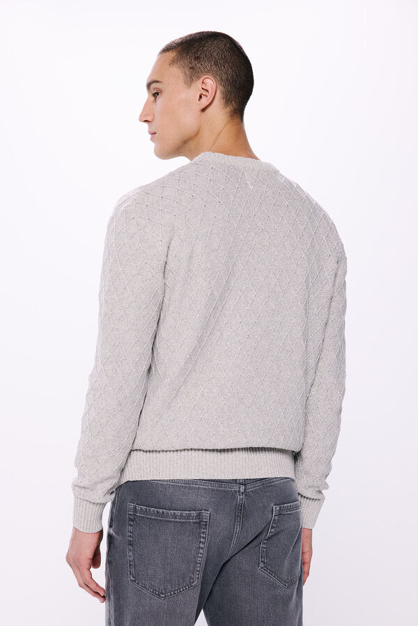 Springfield Jersey estructura rombo gris