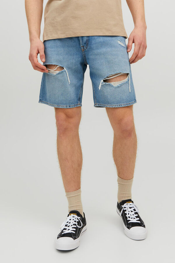 Jack & Jones Bermuda vaquera azul