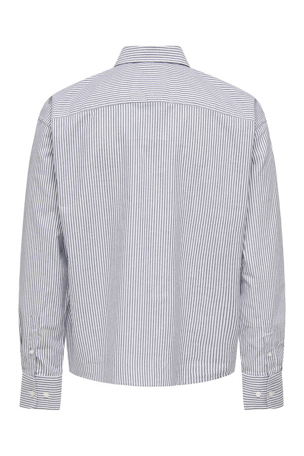 Only & Sons Camisa de hombre oxford confort fit. azul