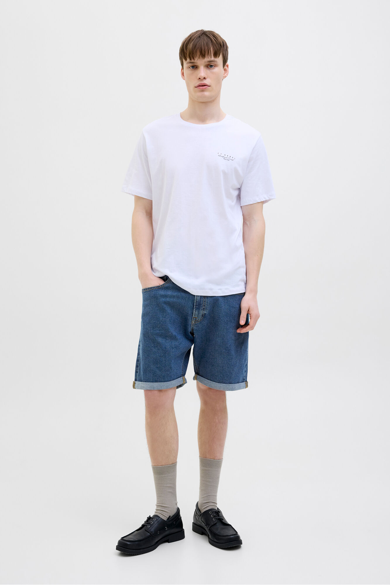 JJ REBEL Bermuda denim regular fit