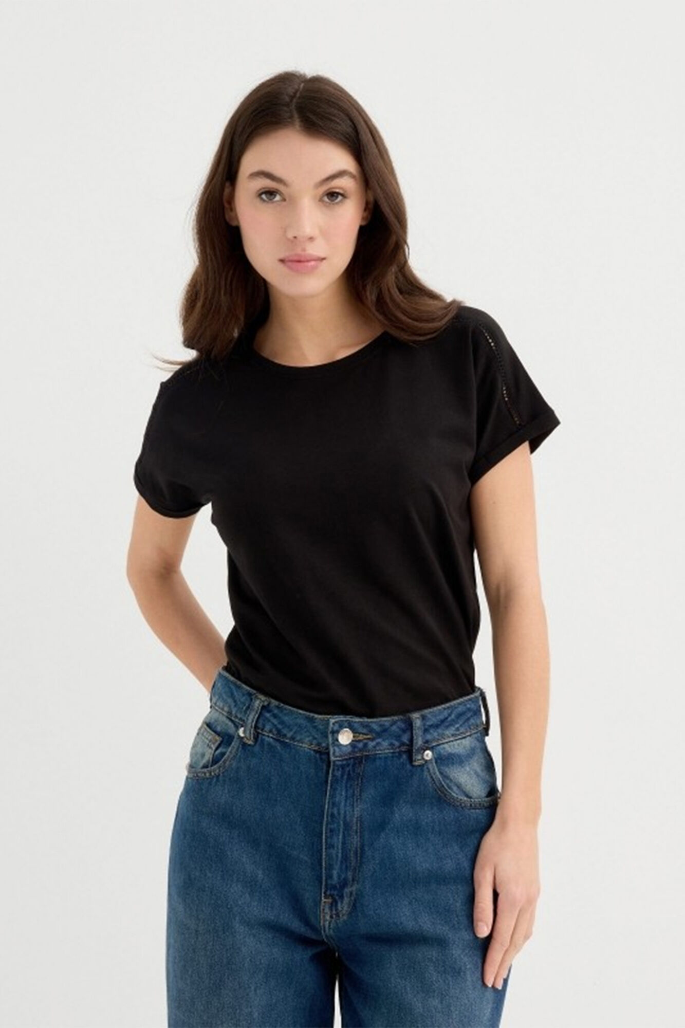 Inside Camiseta sem mangas com apliques