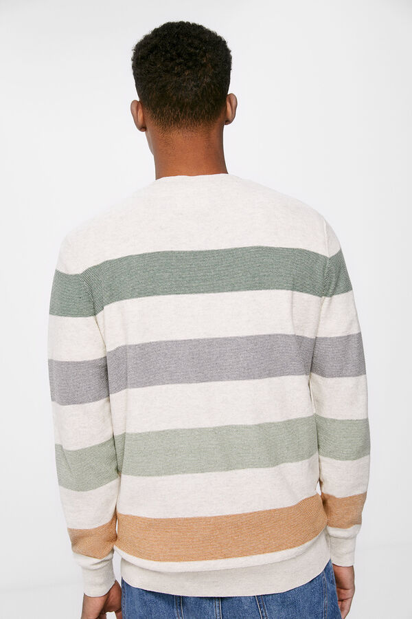 Springfield Jersey rayas color gris