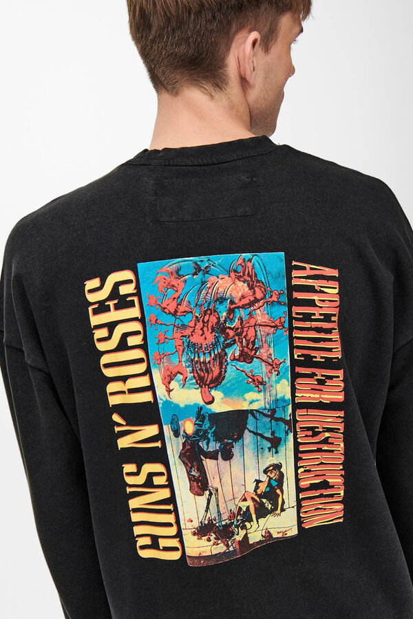 Springfield Sweatshirt Guns N' Roses preto