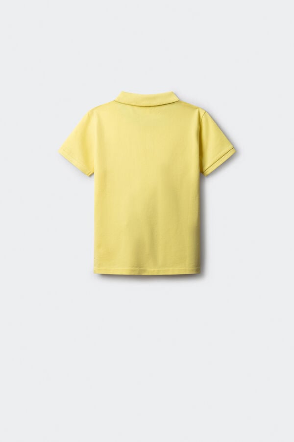 Springfield Kids Polo b&aacute;sico menino amarelo