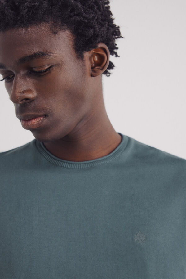Springfield Camisola b&aacute;sica azul