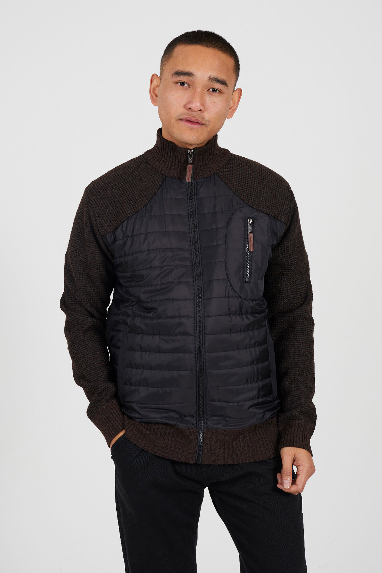 Brave Soul Jersey de punto acolchado