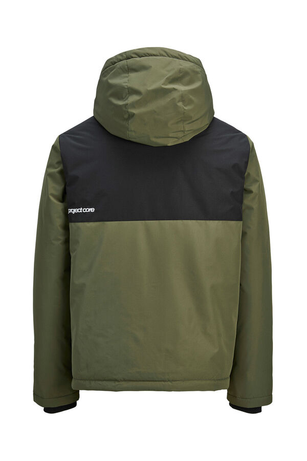 Jack & Jones Casaco acolchoada bicolor verde