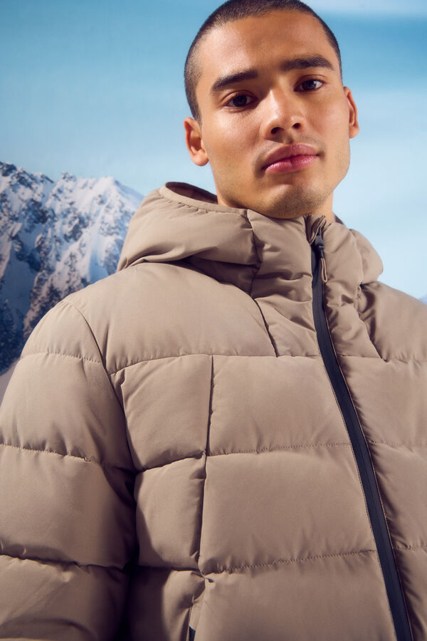 Springfield Casaco acolchoado t&eacute;rmico cru