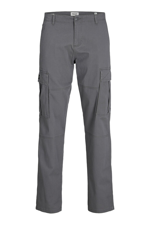 Jack & Jones Pantal&oacute;n cargo relaxed fit gris