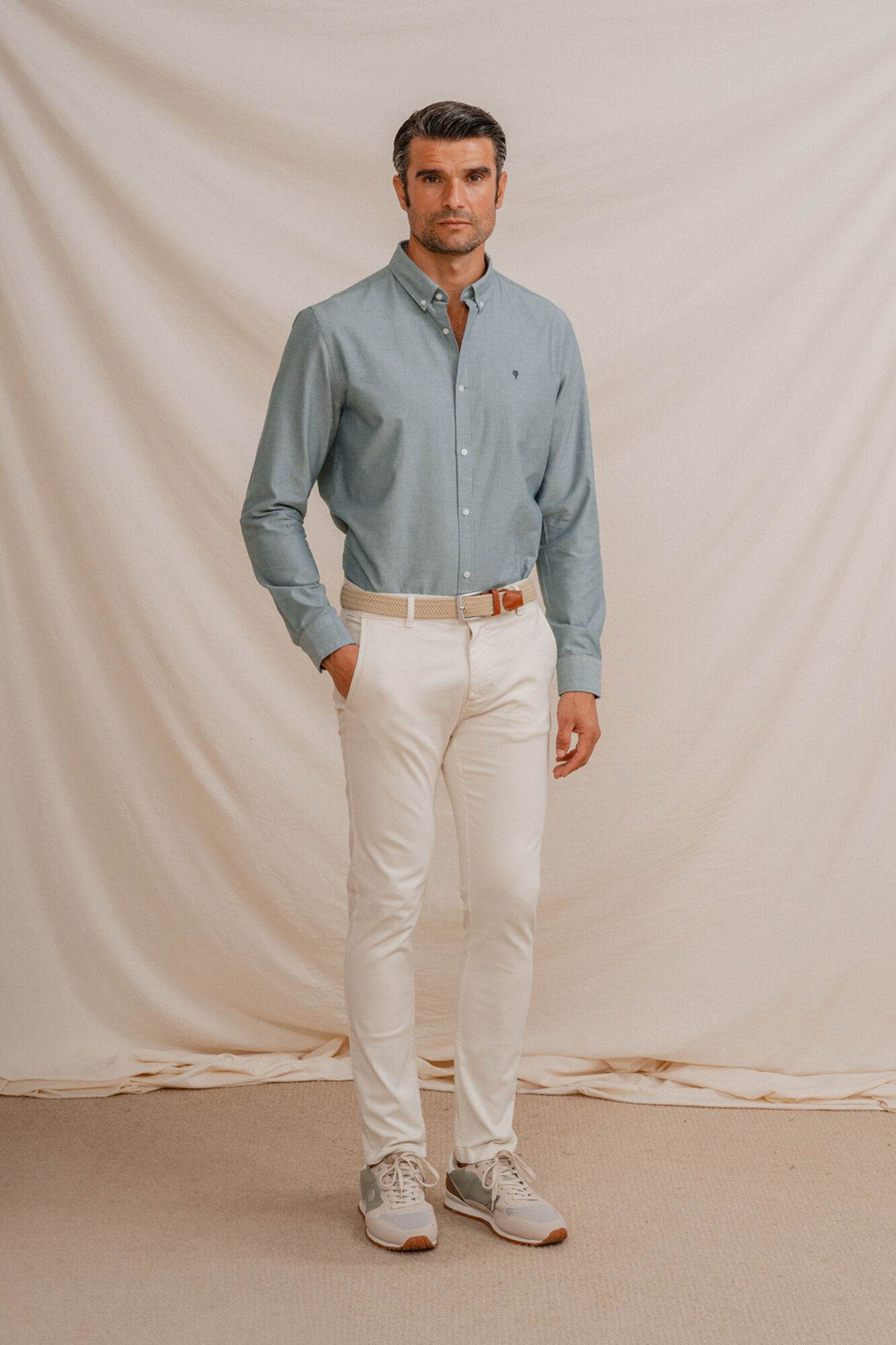 Celopman Camisa oxford