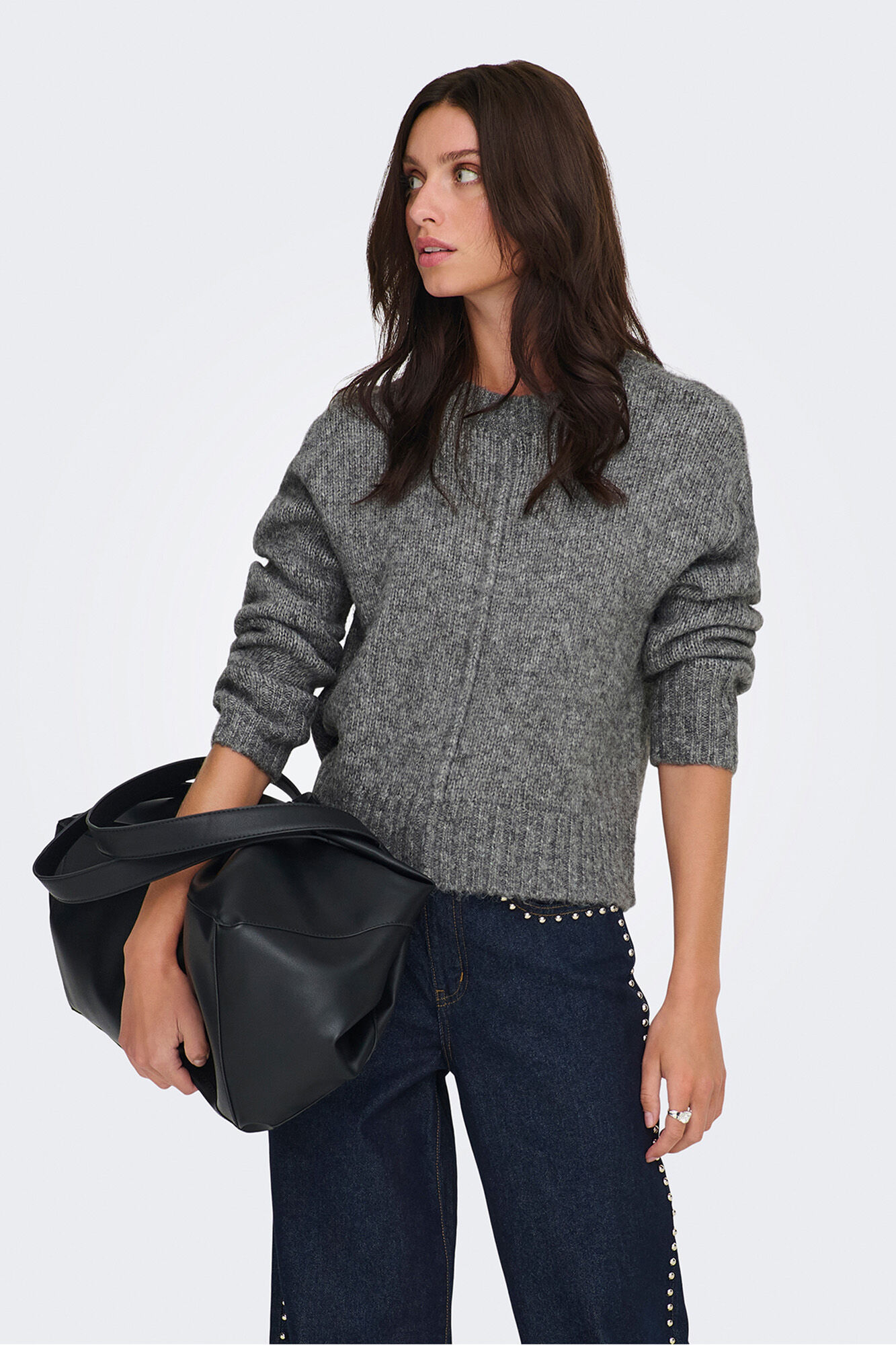 JDY Jersey cuello redondo