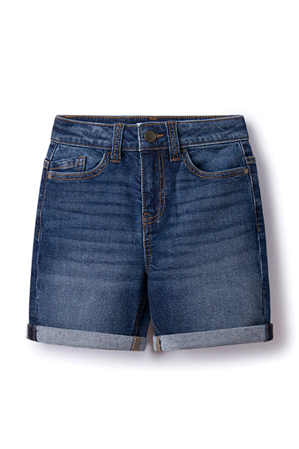 Springfield Kids Bermudas denim escuro rapaz azul