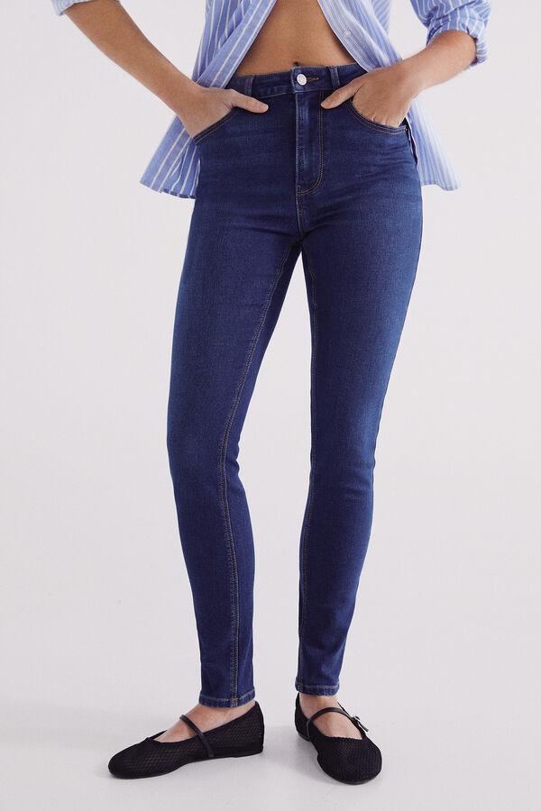 Springfield Jeans skinny azul
